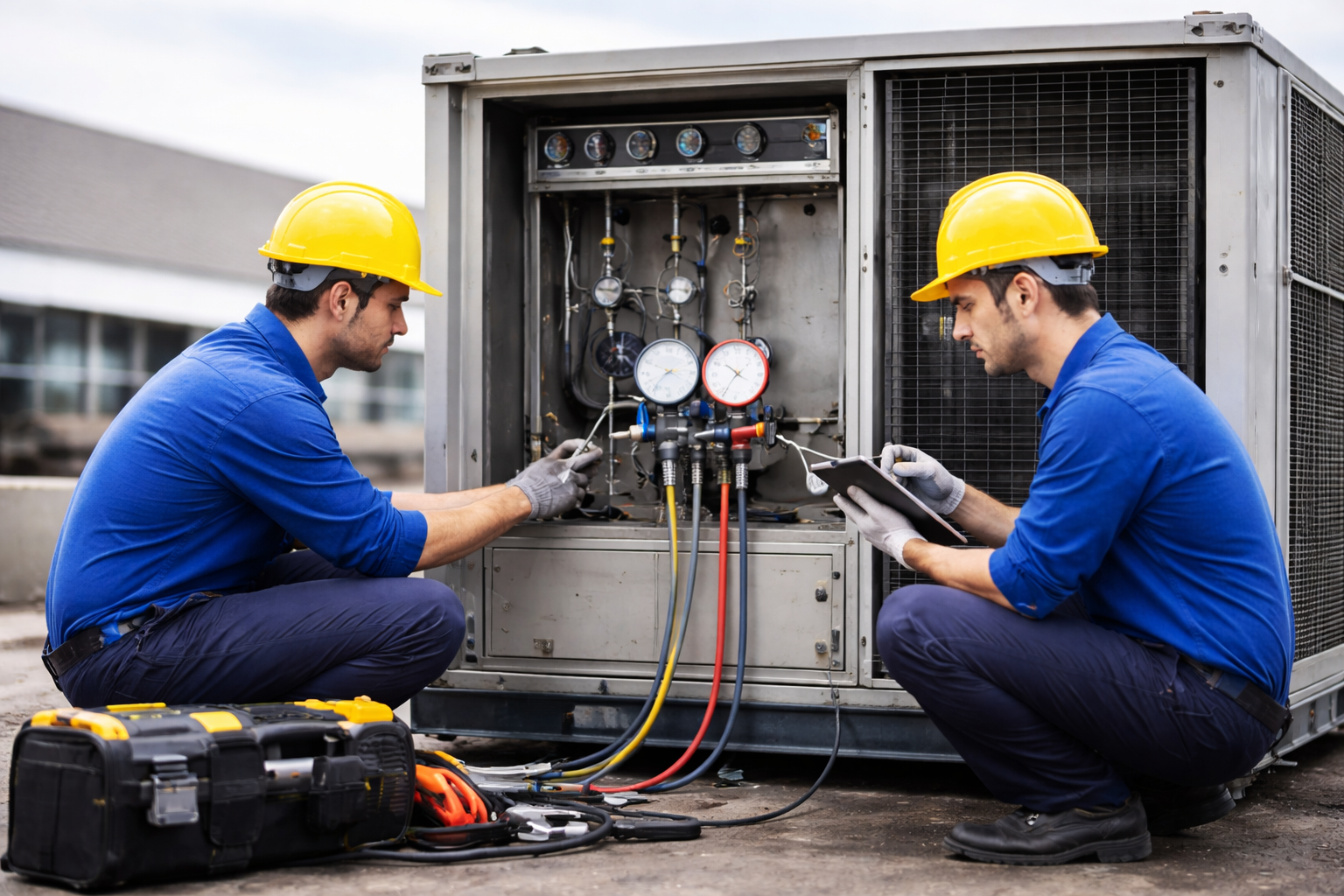 مهندس تكييف مركزي